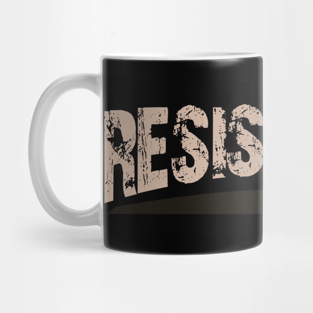 Rustic Design Resistance by tatzkirosales-shirt-store